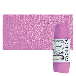 Townsend Artists' Soft Form Pastel - Fluorescent Violet Blue 805 and swatch