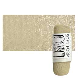 Townsend Artists' Soft Form Pastel - Gray Ochre pastel and swatch