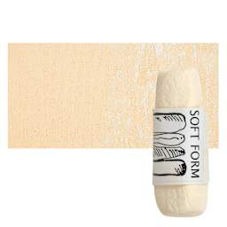 Townsend Artists' Soft Form Pastel - Light Orange 076 pastel and swatch