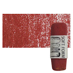 Townsend Artists' Soft Form Pastel - Magenta Red Dark pastel and swatch