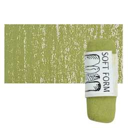 Townsend Artists' Soft Form Pastel - Mars Green 117D pastel and swatch