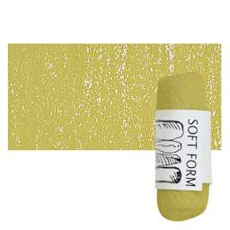 Townsend Artists' Soft Form Pastel - Mars Green 117L pastel and swatch