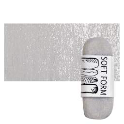 Townsend Artists' Soft Form Pastel - Medium Gray (Light) pastel and swatch