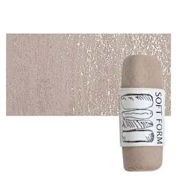 Townsend Artists' Soft Form Pastel - Medium Mauve (Dark) pastel and swatch