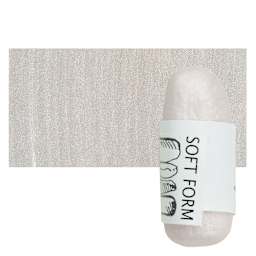 Townsend Artists' Soft Form Pastel - Metallic Aluminum 609 pastel and swatch