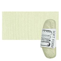 Townsend Artists' Soft Form Pastel - Metallic Green Gold Medium pastel and swatch