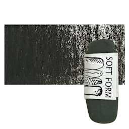 Townsend Artists' Soft Form Pastel - Midnight Green (Light) pastel and swatch