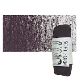 Townsend Artists' Soft Form Pastel - Midnight Red (Light) pastel and swatch