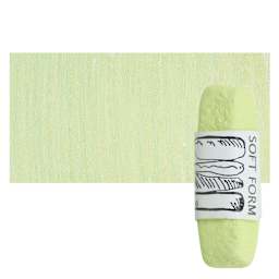 Townsend Artists' Soft Form Pastel - Moss Light pastel and swatch