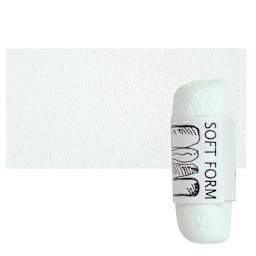 Townsend Artists' Soft Form Pastel - Off White Green (Dark) pastel and swatch