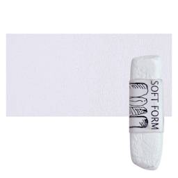 Townsend Artists' Soft Form Pastel - Off White Violet (Light) pastel and swatch