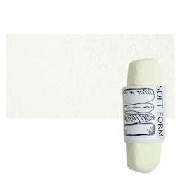 Townsend Artists' Soft Form Pastel - Off White Yellow (Dark) pastel and swatch