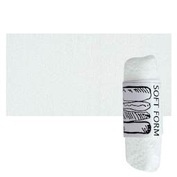 Townsend Artists' Soft Form Pastel - Off White Yellow pastel and swatch
