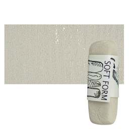 Townsend Artists' Soft Form Pastel - Orange Gray pastel and swatch