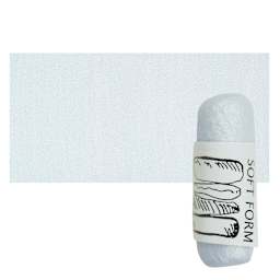 Townsend Artists' Soft Form Pastel - Pearl Blue (Light) pastel and swatch