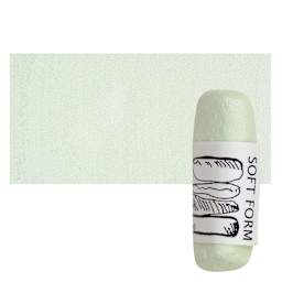 Townsend Artists' Soft Form Pastel - Pearl Green Deep pastel and swatch