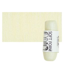 Townsend Artists' Soft Form Pastel - Pearl Green Light pastel and swatch