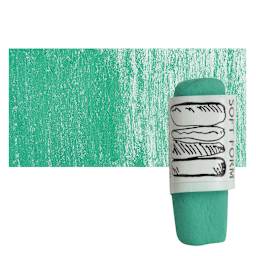 Townsend Artists' Soft Form Pastel - Phthalo Green (Light) pastel and swatch