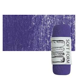 Townsend Artists' Soft Form Pastel - Purple 043D pastel and swatch