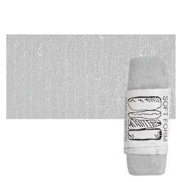 Townsend Artists' Soft Form Pastel - Putty Dark pastel and swatch