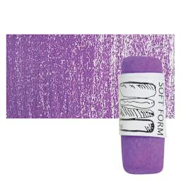Townsend Artists' Soft Form Pastel - Quinacridone Violet (Light) pastel and swatch