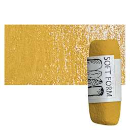 Townsend Artists' Soft Form Pastel - Raw Sienna 007 pastel and swatch