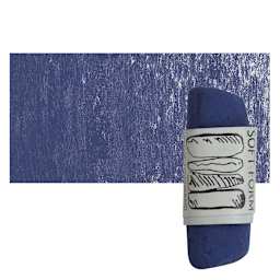 Townsend Artists' Soft Form Pastel - Ultra Blue Black (Light) pastel and swatch
