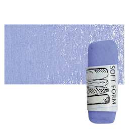 Townsend Artists' Soft Form Pastel - Ultra Phthalo Blue pastel and swatch