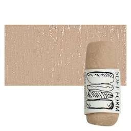 Townsend Artists' Soft Form Pastel - Violet Orange Pale (Dark) pastel and swatch