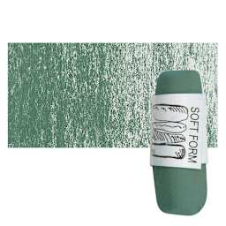 Townsend Artists' Soft Form Pastel - Viridian (Dark) pastel and swatch