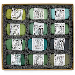 Townsend Terrages Pastel Set - Green Set, Set of 12