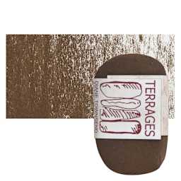 Townsend Terrages Pastel - Burnt Sienna 99 pastel and swatch