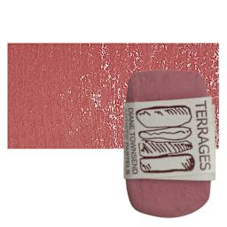 Townsend Terrages Pastel - Cadmium Red Deep Maroon pastel and swatch