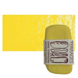 Townsend Terrages Pastel - Cadmium Yellow Medium 66 pastel and swatch