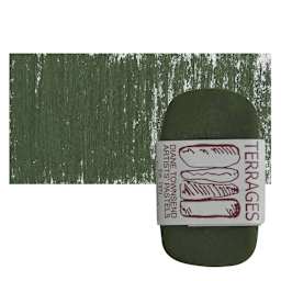 Townsend Terrages Pastel - Green Oxide 154 pastel and swatch