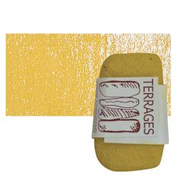 Townsend Terrages Pastel - Mars Yellow 80 pastel and swatch