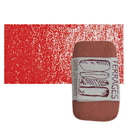 Townsend Terrages Pastel - Napthol Red Mix pastel and swatch