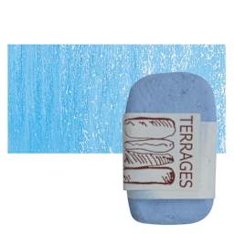 Townsend Terrages Pastel - Phthalo Blue 5 pastel and swatch
