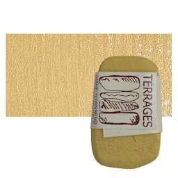 Townsend Terrages Pastel - Raw Sienna 76 pastel and swatch