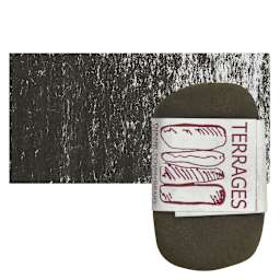 Townsend Terrages Pastel - Raw Umber 114 pastel and swatch