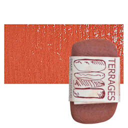 Townsend Terrages Pastel - Red Oxide 90 pastel and swatch