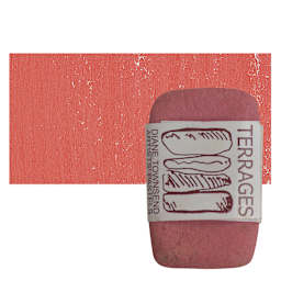 Townsend Terrages Pastel - Toluidine Red pastel and swatch