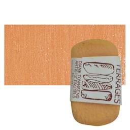 Townsend Terrages Pastel - Tuscan Red Orange pastel and swatch