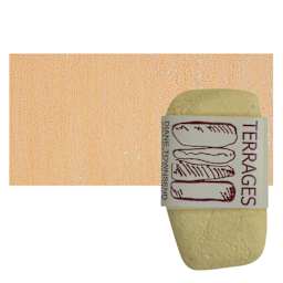 Townsend Terrages Pastel - Tuscan Red Orange pastel and swatch