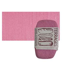Townsend Terrages Pastel - Tuscan Red Pink pastel and swatch