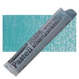 Schmincke Soft Pastel - Bluish Green H pastel and swatch