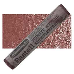 Schmincke Soft Pastel - Caput Mortuum Deep D pastel and swatch