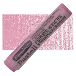 Schmincke Soft Pastel - Carmine Red M pastel and swatch