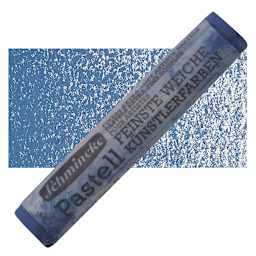 Schmincke Soft Pastel - Cerulean Blue B pastel and swatch