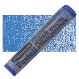 Schmincke Soft Pastel - Cerulean Blue D pastel and swatch